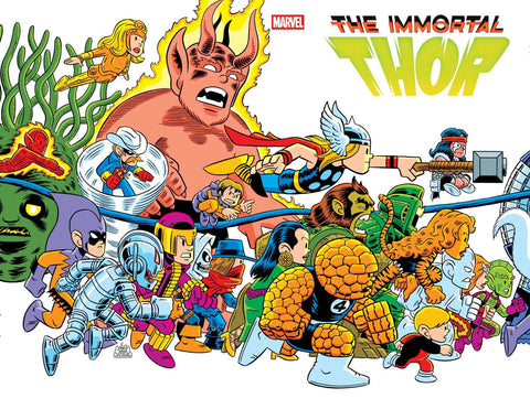 The Immortal Thor 22 Comic Chris Giarrusso Marvel Universe Connecting Variant Marvel Comics 2025