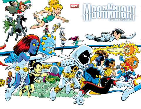 Moon Knight: Fist of Khonshu 7 Comic Chris Giarrusso Marvel Universe Connecting Variant Marvel Comics 2025