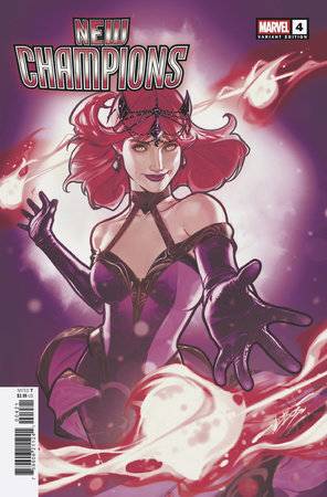 New Champions 4 Comic Lobos Variant Marvel Comics 2025