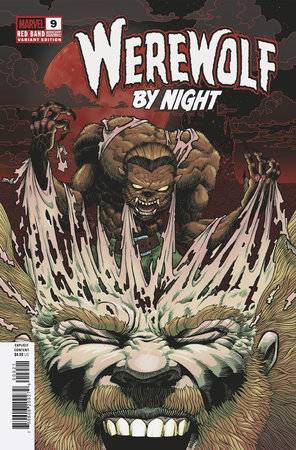 Werewolf By Night: Red Band 9 Comic Jonboy Meyers Variant Marvel Comics 2025