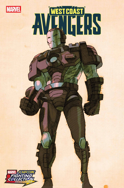 The West Coast Avengers, Vol. 4 6 Comic Bengus Marvel vs. Capcom Variant Marvel Comics 2025