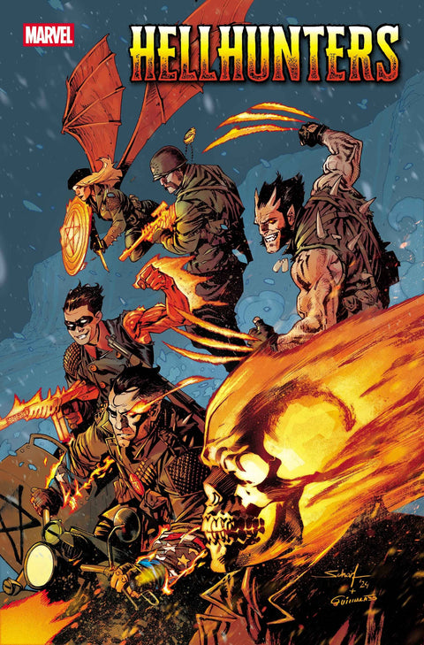 Hellhunters 5 Comic Jonas Scharf Regular Marvel Comics 2025