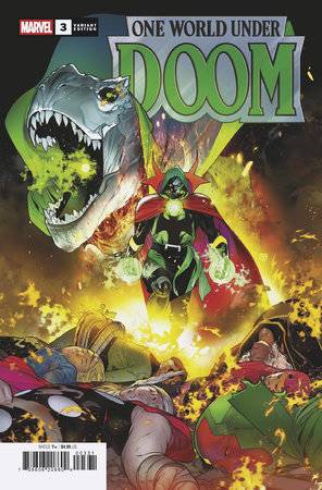 One World Under Doom 3 Comic R.B. Silva Variant Marvel Comics 2025