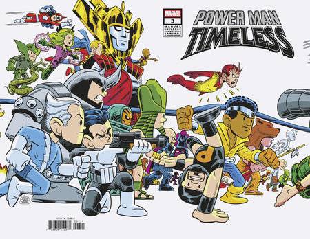 Power Man: Timeless 3 Comic Chris Giarrusso Marvel Universe Connecting Variant Marvel Comics 2025