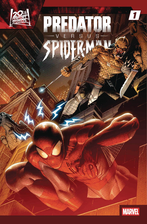 Predator Vs. Spider-Man 1 Comic Paulo Siqueira Regular Marvel Comics 2025