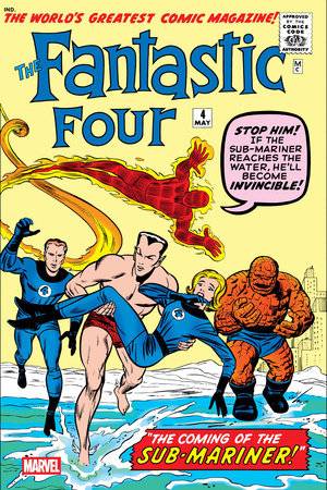Fantastic Four, Vol. 1 4 Comic Facsimile Foil Variant Marvel Comics 2025