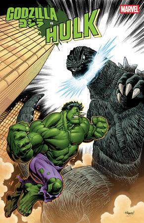 Godzilla vs. Hulk 1 Comic Ed Mcguinness Foil Variant Marvel Comics 2025