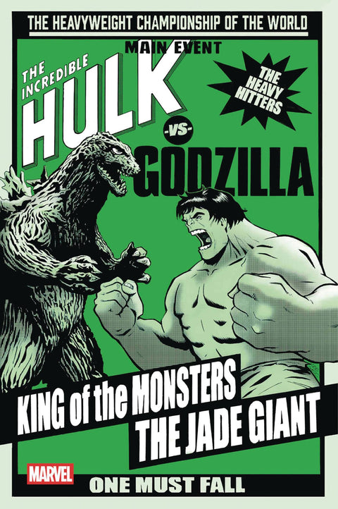 Godzilla vs. Hulk 1 Comic Lee Garbett Versus Variant Marvel Comics 2025