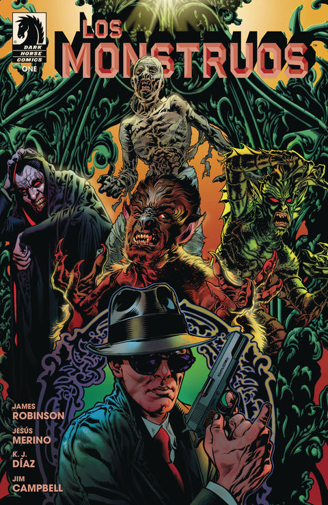 Los Monstruos 1 Comic Tony Harris Variant Dark Horse Comics 2025