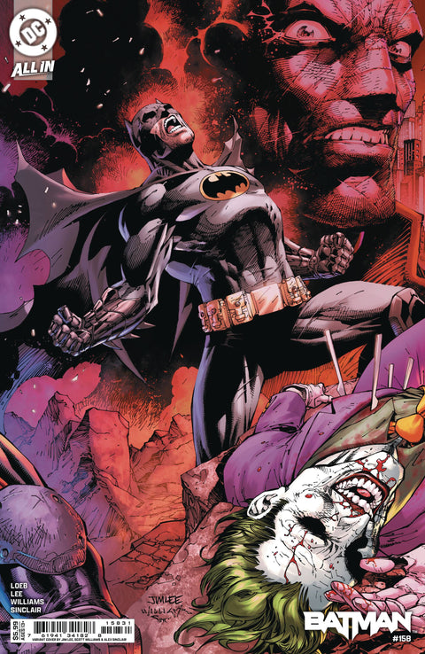 Batman, Vol. 3 158 Comic Jim Lee Connecting Variant DC Comics 2025