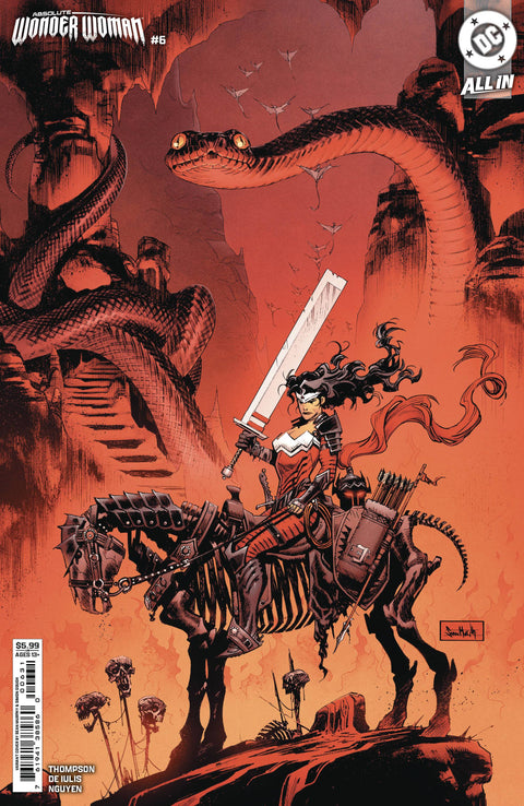 Absolute Wonder Woman 6 Comic Sean Gordon Murphy Variant DC Comics 2025