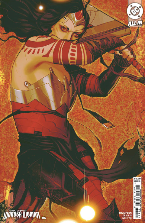 Absolute Wonder Woman 6 Comic Joshua Swaby Variant DC Comics 2025