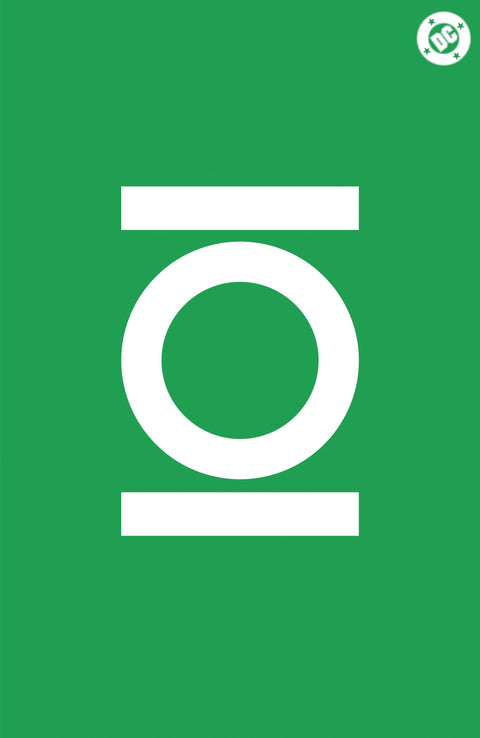 Absolute Green Lantern 1 Comic Logo Foil Variant DC Comics 2025