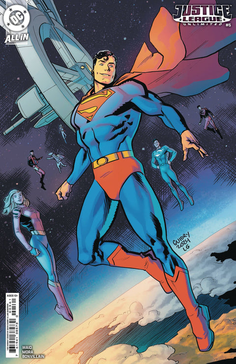 Justice League Unlimited, Vol. 2 5 Comic 1:50 Gavin Guidry Incentive DC Comics 2025