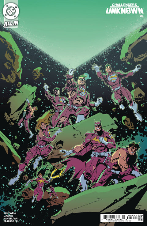 Challengers of the Unknown, Vol. 5 4 Comic Phil Hester Variant DC Comics 2025