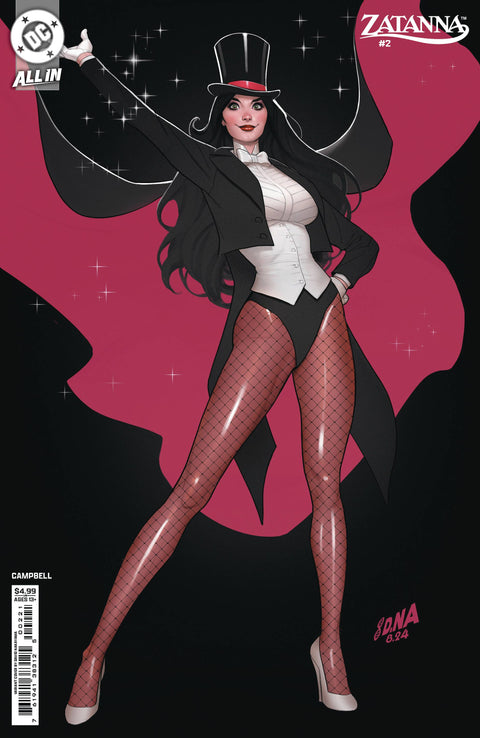Zatanna, Vol. 3 2 Comic David Nakayama Variant DC Comics 2025
