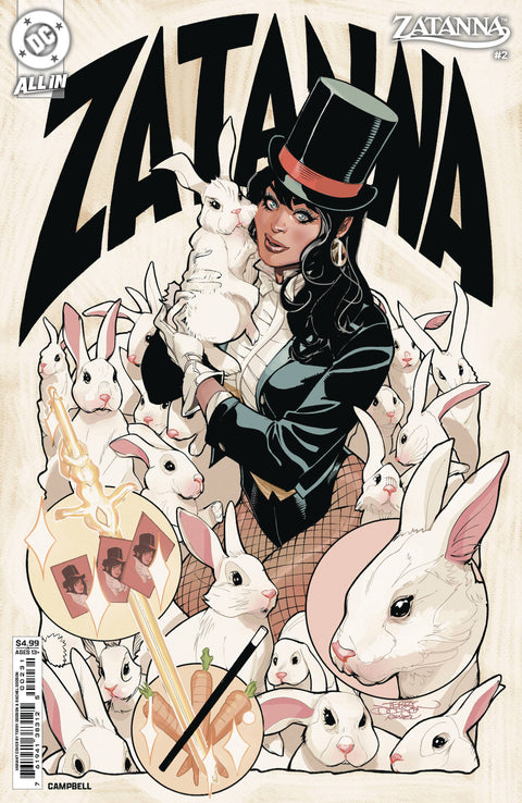 Zatanna, Vol. 3 2 Comic Terry Dodson Variant DC Comics 2025