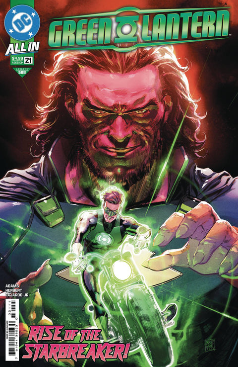Green Lantern, Vol. 8 21 Comic Xermánico DC Comics 2025