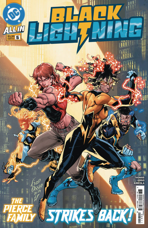 Black Lightning, Vol. 3 5 Comic Fico Ossio DC Comics 2025