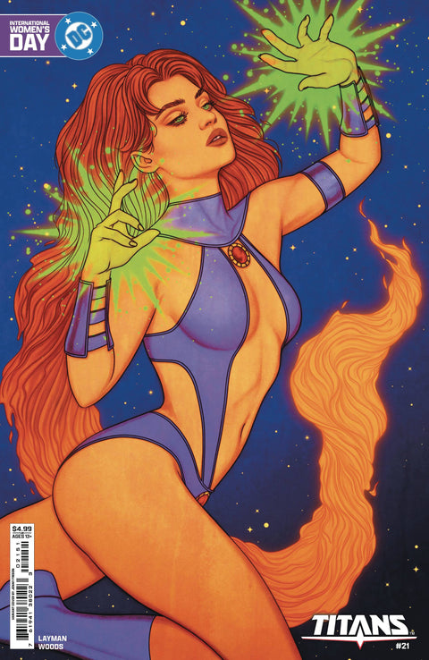 Titans, Vol. 4 21 Comic Jenny Frison International Women's Day Variant DC Comics 2025