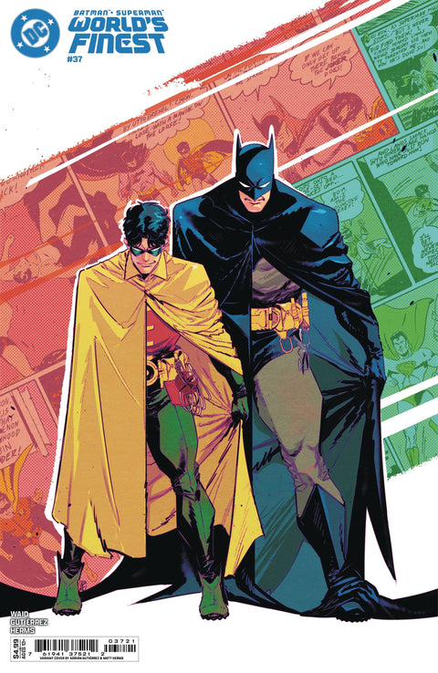 Batman / Superman: World's Finest, Vol. 2 37 Comic Adriãn Gutiérrez Variant DC Comics 2025