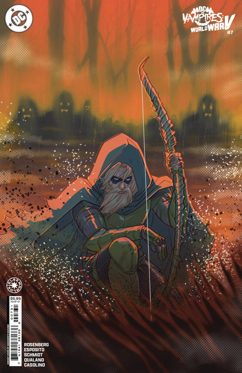 DC vs. Vampires: World War V 7 Comic Marguerite Sauvage Variant DC Comics 2025