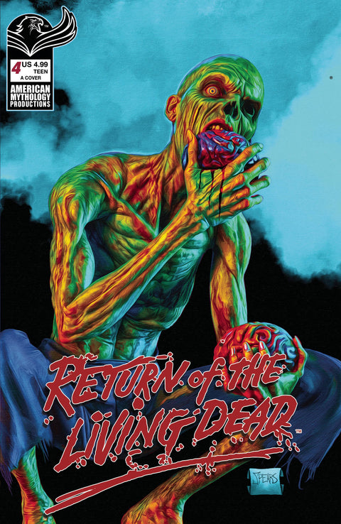 Return Of The Living Dead 4 Comic Spears Painted American Mythology 2025
