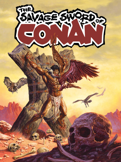 SAVAGE SWORD OF CONAN #8 CVR A JUSKO (MR) TITAN COMICS