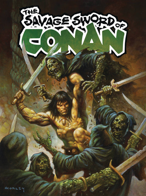 SAVAGE SWORD OF CONAN #8 CVR B HORLEY (MR) TITAN COMICS