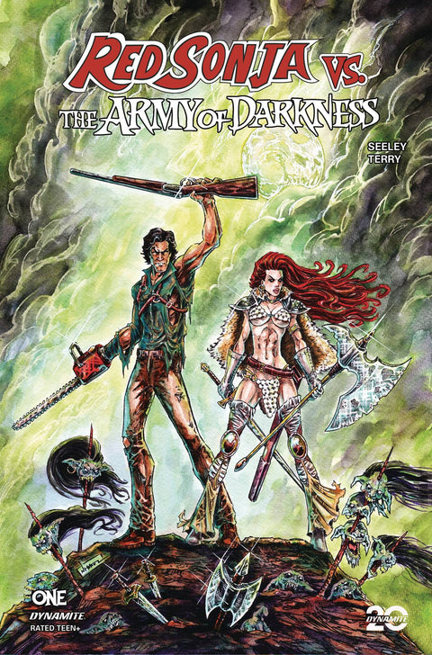 RED SONJA VS AOD #1 CVR D JELENIC DYNAMITE
