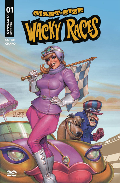 GIANT-SIZE WACKY RACES #1 CVR A LINSNER (C: 1-0-0) DYNAMITE