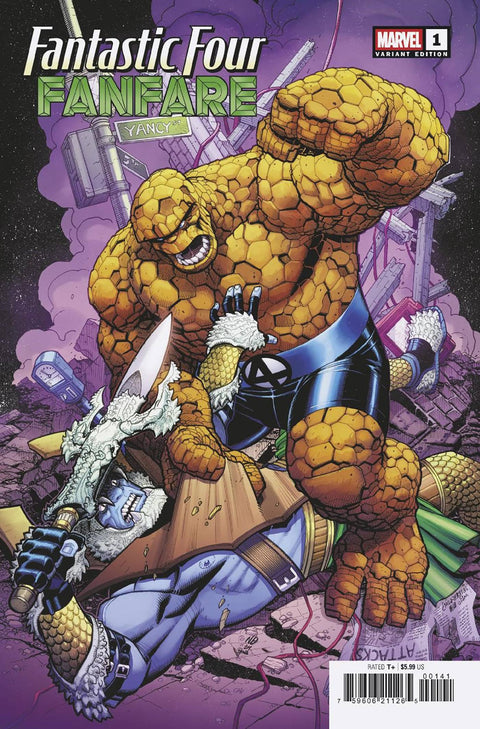 Fantastic Four: Fanfare 1 Comic Nick Bradshaw Variant Marvel Comics 2025