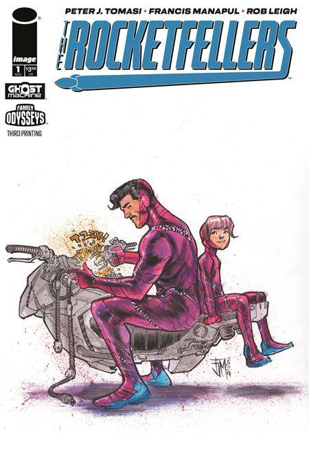 Rocketfellers 1 Comic 3rd Printing Image Comics 2025