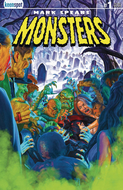 Mark Spears Monsters 1 Comic 4th Printing Mark Spears Keenspot Entertainment 2025