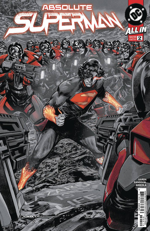 Absolute Superman 2 Comic 2nd Printing Rafa Sandoval DC Comics 2025