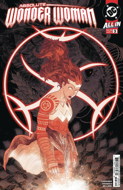 Absolute Wonder Woman 3 Comic 2nd Printing Hayden Sherman DC Comics 2025