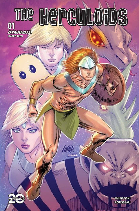 The Herculoids 1 Comic FOC Liefeld Dynamite Entertainment 2025