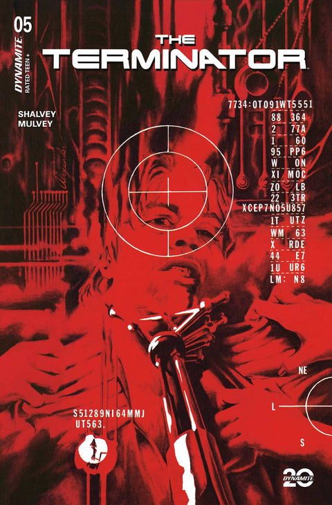 The Terminator (Dynamite Entertainment) 5 Comic FOC Ross Burning Earth Dynamite Entertainment 2025