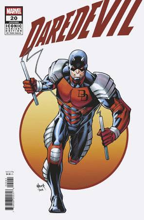 Daredevil, Vol. 8 20 Comic Todd Nauck Iconic Variant Marvel Comics 2025