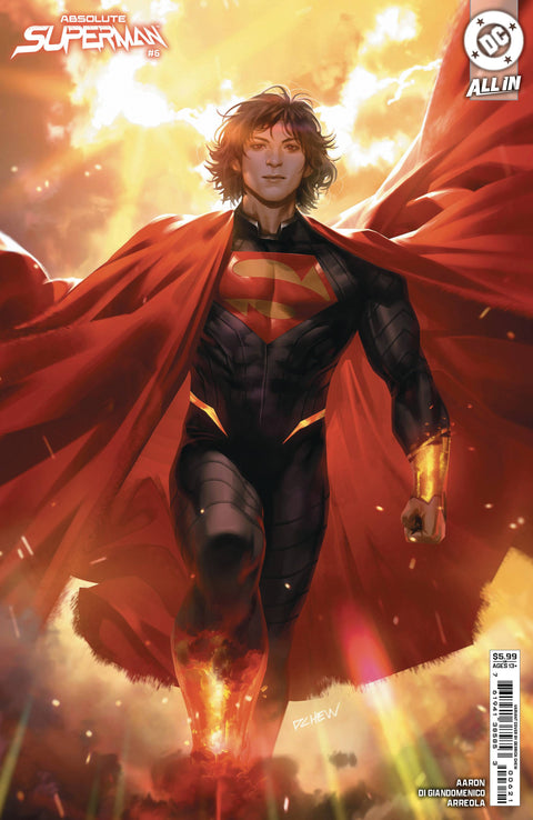 Absolute Superman 6 Comic Derrick Chew Variant DC Comics 2025