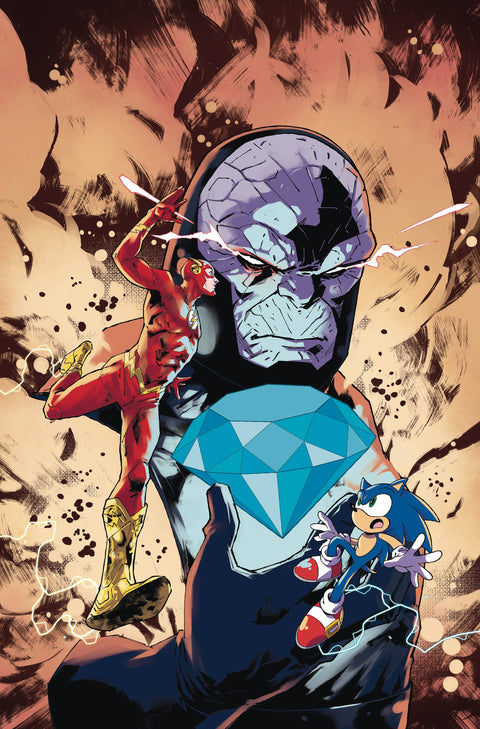 DC X Sonic The Hedgehog 2 Comic Pablo M. Collar DC Comics 2025