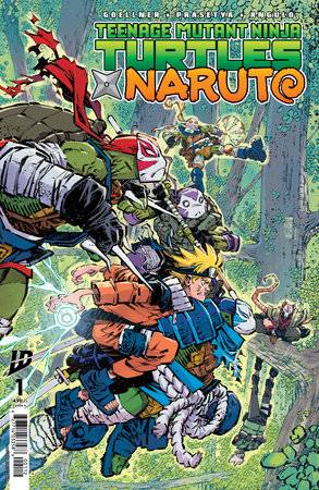 Teenage Mutant Ninja Turtles X Naruto 1 Comic 2nd Printing Jorge Corona IDW Publishing 2025