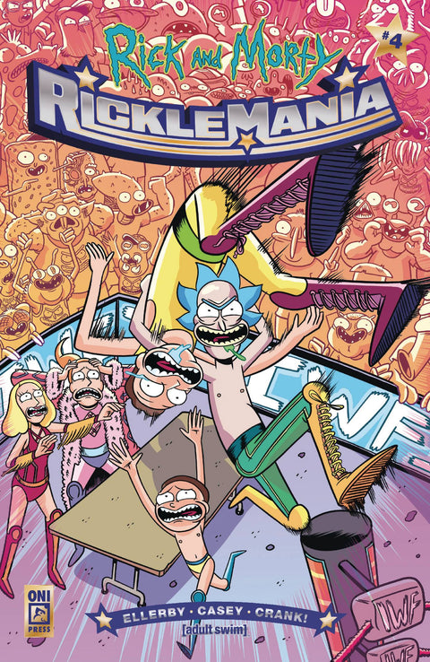 Rick and Morty: RickleMania 4 Comic Marc Ellerby Oni Press 2025