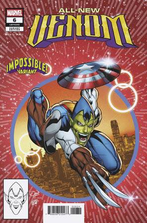 All-New Venom 6 Comic Logan Lubera Impossible Variant Marvel Comics 2025