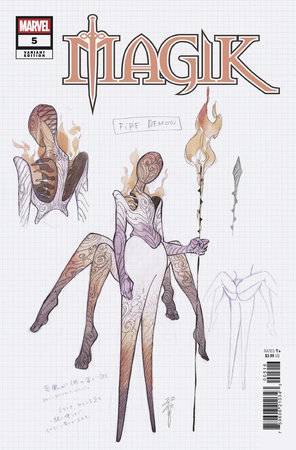 Magik, Vol. 2 5 Comic 1:10 Peach Momoko Incentive Design Marvel Comics 2025