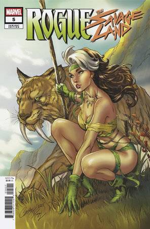 Rogue: The Savage Land 5 Comic J. Scott Campbell Variant Marvel Comics 2025