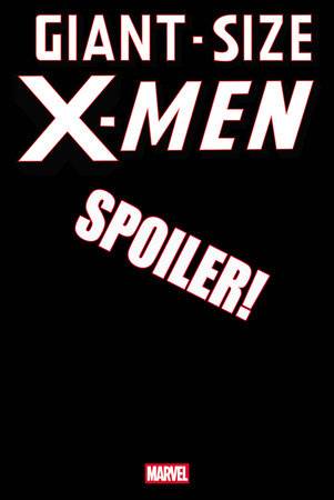 Giant-Size X-Men, Vol. 3 1 Comic Sara Pichelli Spoiler Variant Marvel Comics 2025