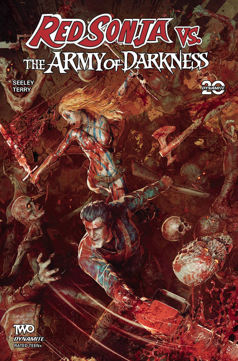 RED SONJA VS AOD #2 CVR A BARENDS DYNAMITE