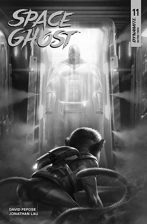 Space Ghost (Dynamite) 11 Comic 1:7 Mattina B&W Dynamite Entertainment 2025