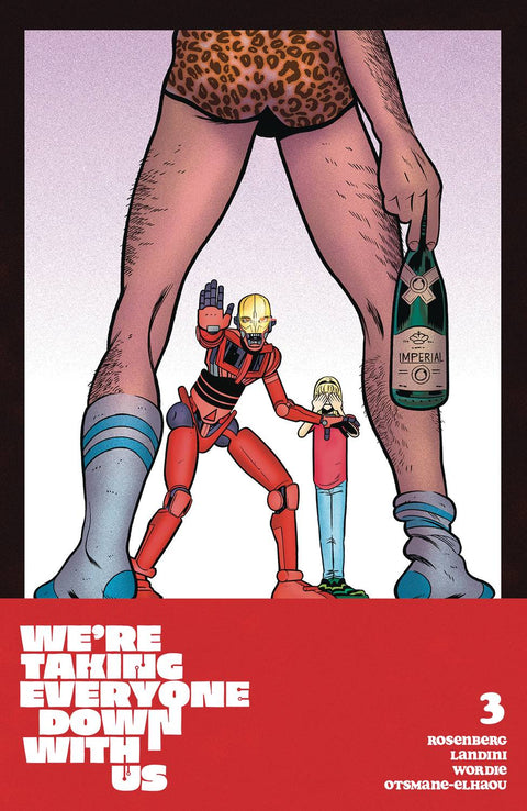 We're Taking Everyone Down With Us 3 Comic Tyler Boss Variant Image Comics 2025